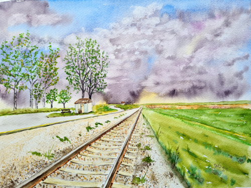 Bahnstation Pleissing