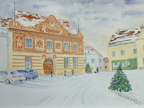 Drosendorf im Winter